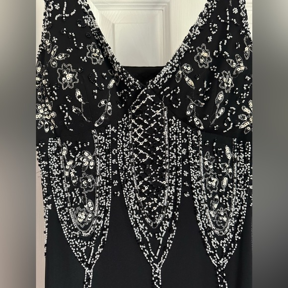 Beautiful beaded vintage dress size S - Picture 9 of 10